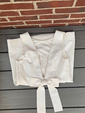 Favorite Daughter Sleeveless Meet Cute Bow Back Mini Dress